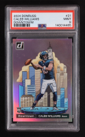 Caleb Williams 2024 Panini Donruss Optic Dowtown!  #21 RC (PSA 9) at PristineAuction.com
