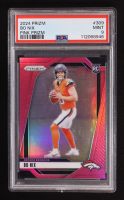 Bo Nix 2024 Panini Pink Prizm #309 RC (PSA 9) at PristineAuction.com