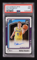 Dalton Knecht 2024-25 Panini Donruss Optic Signature RR #307 RC (PSA 9) at PristineAuction.com