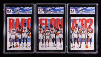 Team USA 1991-92 SkyBox Complete Set of (3) Cards (HGA 8.5 | HGA 9.0 | HGA 8.5) at PristineAuction.com