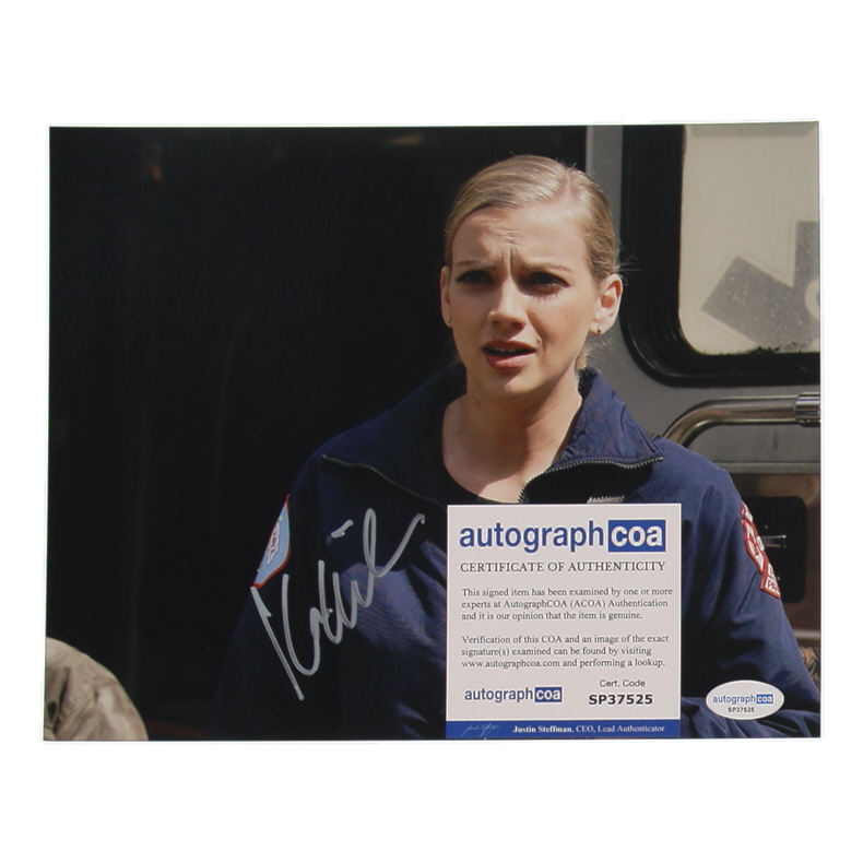 Kara Killmer Signed "Chicago Fire" 8x10 Photo (ACOA) at PristineAuction.com Kara Killmer Signed "Chicago Fire" 8x10 Photo (ACOA) at PristineAuction.com