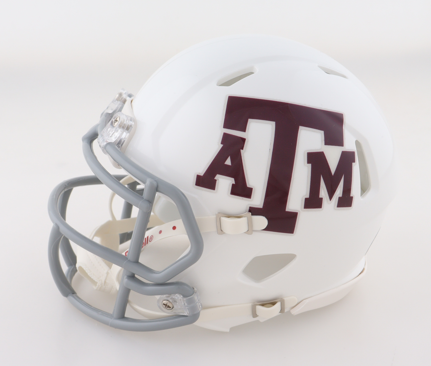 Johnny Manziel Signed Texas A&M Aggies Speed Mini Helmet Inscribed "'12 Heisman" (Beckett) at PristineAuction.com Johnny Manziel Signed Texas A&M Aggies Speed Mini Helmet Inscribed "'12 Heisman" (Beckett) at PristineAuction.com
