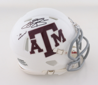 Johnny Manziel Signed Texas A&M Aggies Speed Mini Helmet Inscribed "'12 Heisman" (Beckett) at PristineAuction.com