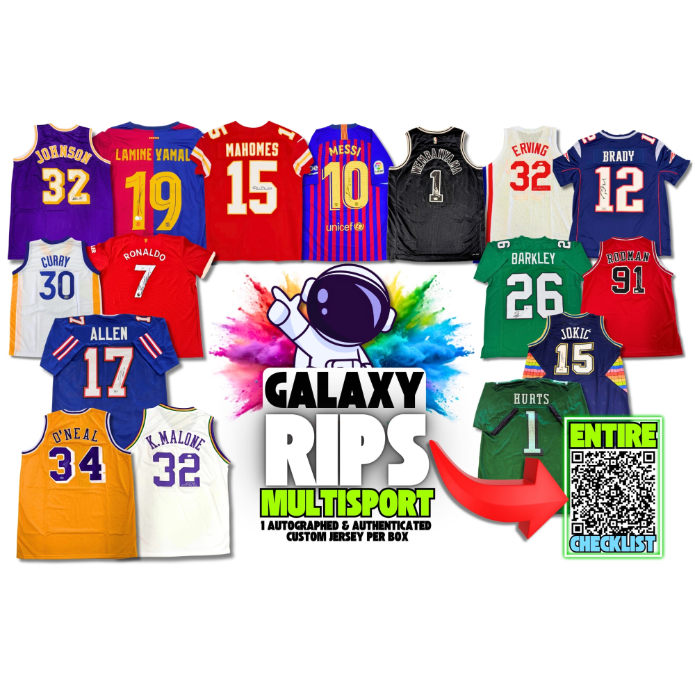 Michael Jordan Kobe Bryant Autograph Galaxy Rip Packs Pristine Auction Exclusive Autograph KOBE VS. JORDAN EDITION Mystery Box &ndash; Limited to 1,000 Boxes! at PristineAuction.com