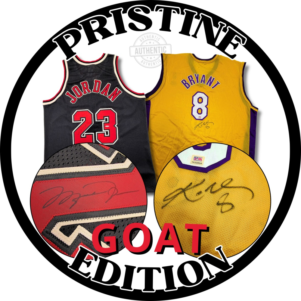 Michael Jordan Kobe Bryant Autograph Galaxy Rip Packs Pristine Auction Exclusive Autograph KOBE VS. JORDAN EDITION Mystery Box &ndash; Limited to 1,000 Boxes! at PristineAuction.com