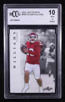 Caleb Williams 2022 Leaf Rookie #R04 RC (BCCG 10) at PristineAuction.com