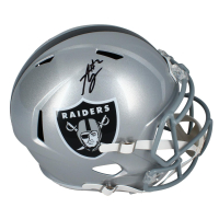Ashton Jeanty Signed Raiders Full-Size Speed Helmet (Beckett) at PristineAuction.com