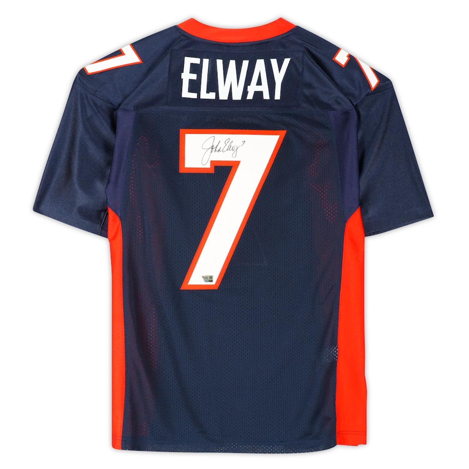 John Elway Signed Broncos Mitchell & Ness Authentic Jersey (Fanatics) at PristineAuction.com John Elway Signed Broncos Mitchell & Ness Authentic Jersey (Fanatics) at PristineAuction.com