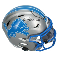 Jameson Williams Signed Lions Mid-Size Speedflex Helmet (Beckett) at PristineAuction.com