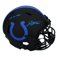 Jonathan Taylor Signed Colts Full-Size Authentic On-Field Eclipse Alternate Speed Helmet Inscribed "For the Shoe" (Beckett) at PristineAuction.com