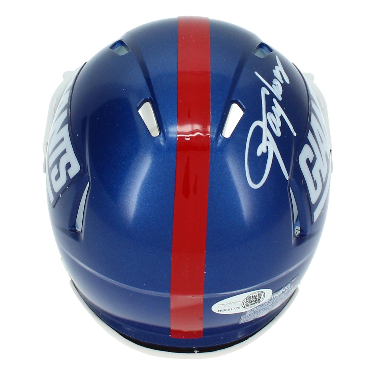 Lawrence Taylor Signed Giants Speed Mini Helmet (JSA) at PristineAuction.com Lawrence Taylor Signed Giants Speed Mini Helmet (JSA) at PristineAuction.com