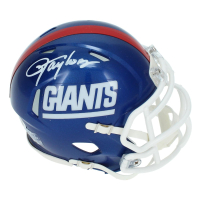 Lawrence Taylor Signed Giants Speed Mini Helmet (JSA) at PristineAuction.com