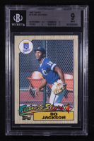 Bo Jackson 1987 Topps #170 RC (BGS 9) at PristineAuction.com