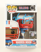 Warren Moon Signed "Oilers" #263 Funko Pop! Vinyl Figure Inscribed "HOF 06" (Beckett) at PristineAuction.com