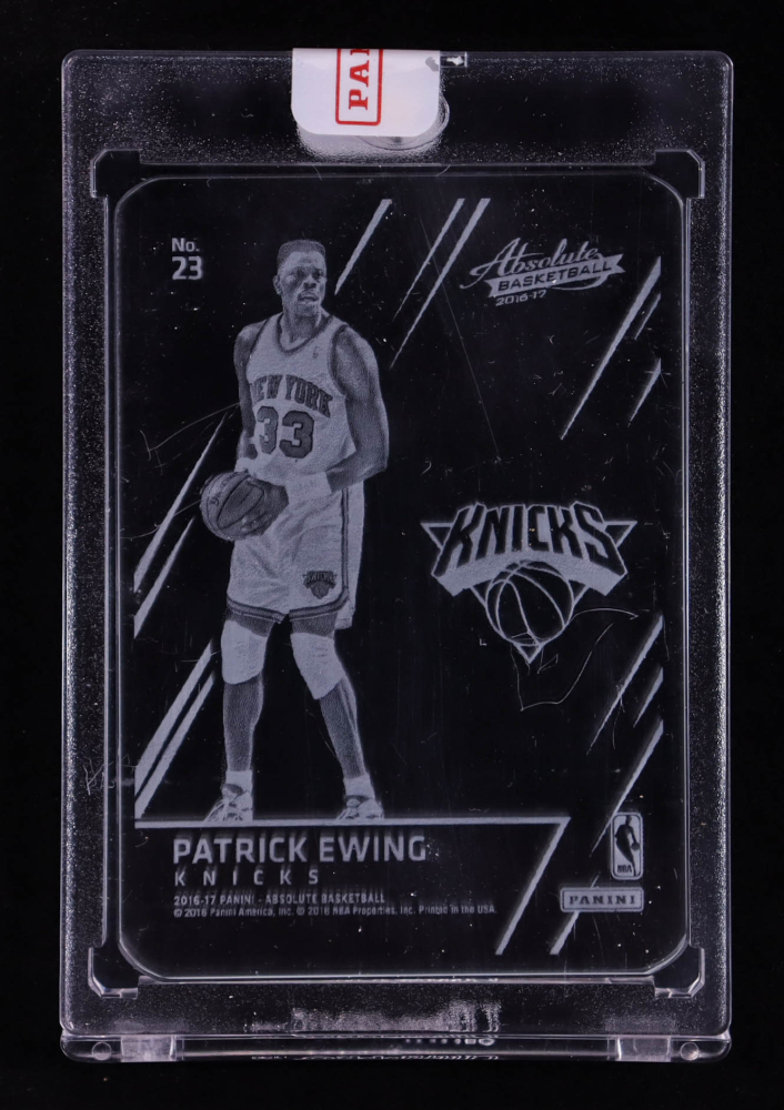 Patrick Ewing 2016-17 Absolute Memorabilia Glass #23