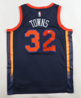 Karl-Anthony Towns Signed Knicks Jersey (PSA) at PristineAuction.com