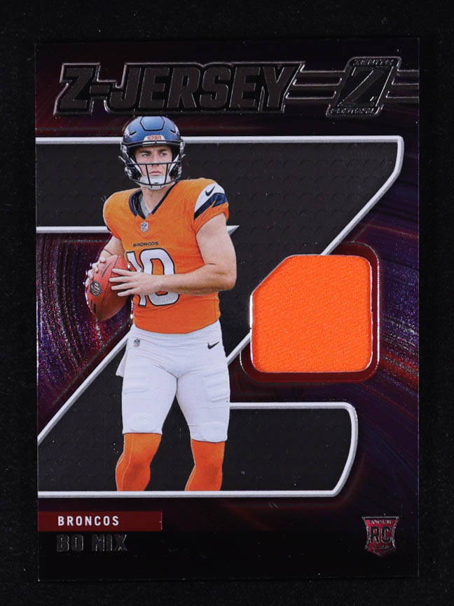 Bo Nix 2024 Zenith Z Jersey #4 RC at PristineAuction.com Bo Nix 2024 Zenith Z Jersey #4 RC at PristineAuction.com