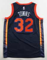 Karl-Anthony Towns Signed Knicks Jersey (PSA) at PristineAuction.com