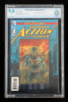 2014 "Action Comics: Futures End #1" #1 D.C. Comic Book (CBCS 9.8) at PristineAuction.com