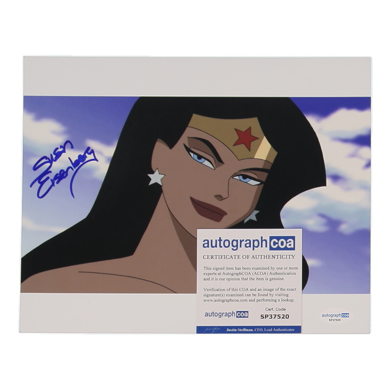 Susan Eisenberg Signed "Justice League Unlimited" 8x10 Photo (ACOA) at PristineAuction.com Susan Eisenberg Signed "Justice League Unlimited" 8x10 Photo (ACOA) at PristineAuction.com