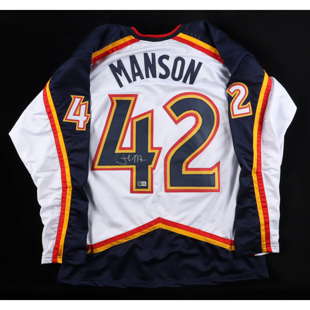 Josh Manson Signed Jersey (Beckett) at PristineAuction.com