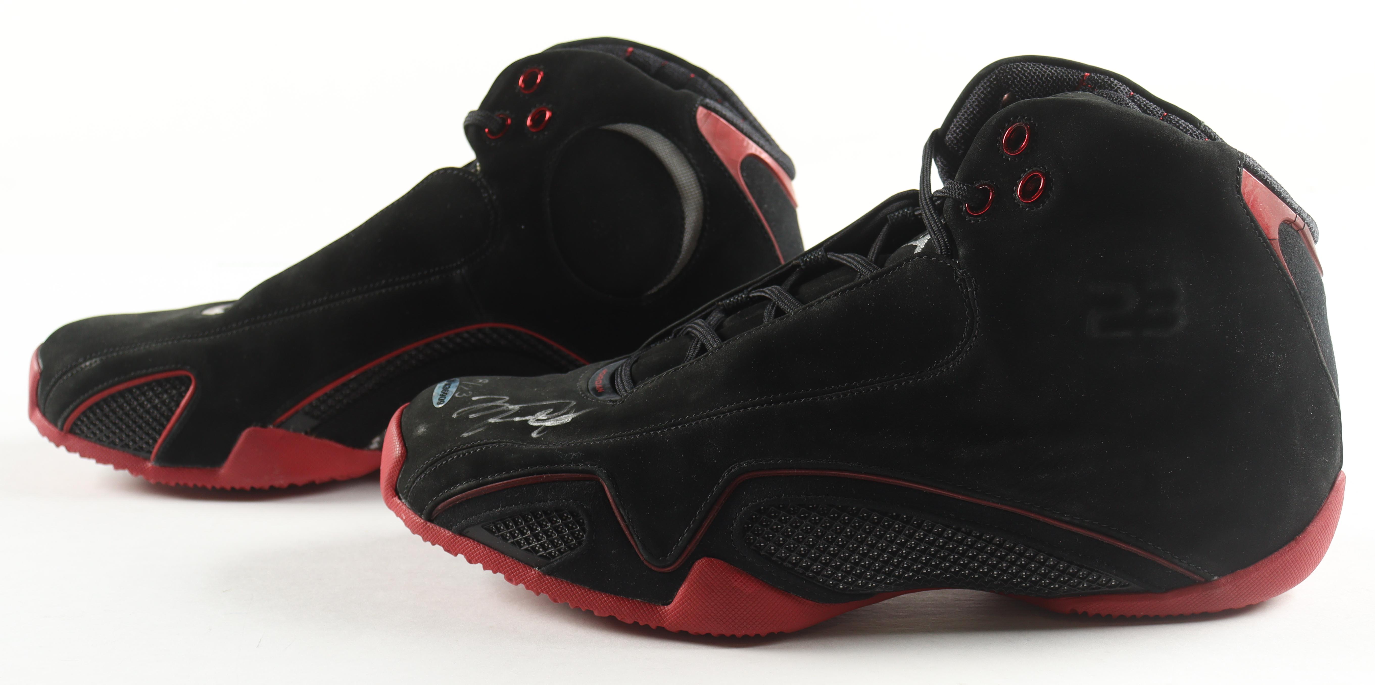 Michael Jordan Signed LE Pair of Air Jordan 21 Retro Basketball Shoes #8/23 (UDA & GOAT) at PristineAuction.com Michael Jordan Signed LE Pair of Air Jordan 21 Retro Basketball Shoes #8/23 (UDA & GOAT) at PristineAuction.com