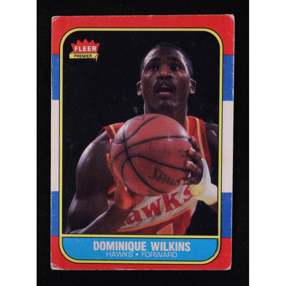 Dominique Wilkins 1986-87 Fleer #121 RC at PristineAuction.com