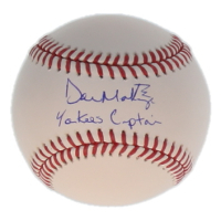 Don Mattingly Signed OML Baseball Inscribed "Yankees Captain" (MLB) at PristineAuction.com