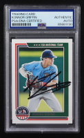Konnor Griffin Signed 2022 USA Baseball Stars and Stripes #78 (PSA Encapsulated) at PristineAuction.com