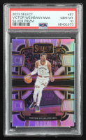 Victor Wembanyama 2023-24 Panini Select Silver Prizm #87 RC (PSA 10) at PristineAuction.com