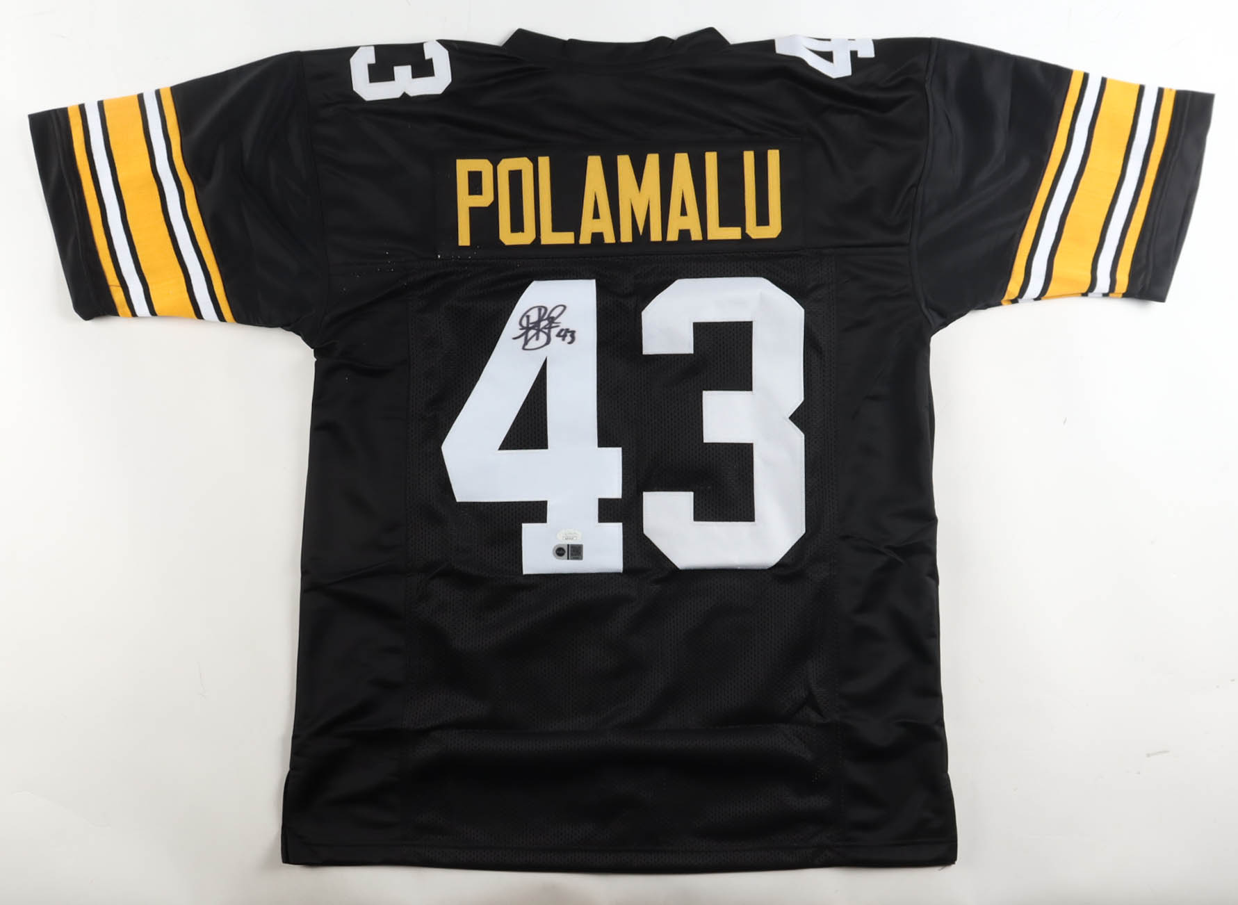 Troy Polamalu Signed Jersey (JSA & SWAU) at PristineAuction.com Troy Polamalu Signed Jersey (JSA & SWAU) at PristineAuction.com