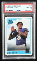 Lamar Jackson 2018 Panini Donruss RR #317 RC (PSA 10) at PristineAuction.com