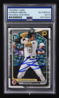 Konnor Griffin Signed 2024 Bowman Draft #BD22 (PSA Encapsulated) at PristineAuction.com