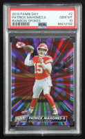 Patrick Mahomes II 2019 Panini Day Rainbow Spokes #2 #03/50 (PSA 10) at PristineAuction.com