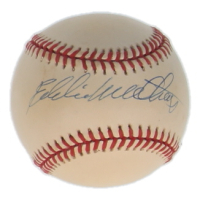 Eddie Mathews Signed ONL Baseball (PSA) at PristineAuction.com