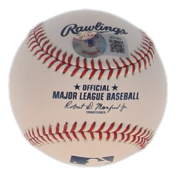 Buck Showalter Signed OML Baseball Inscribed "4x MOY" (Beckett) at PristineAuction.com Buck Showalter Signed OML Baseball Inscribed "4x MOY" (Beckett) at PristineAuction.com