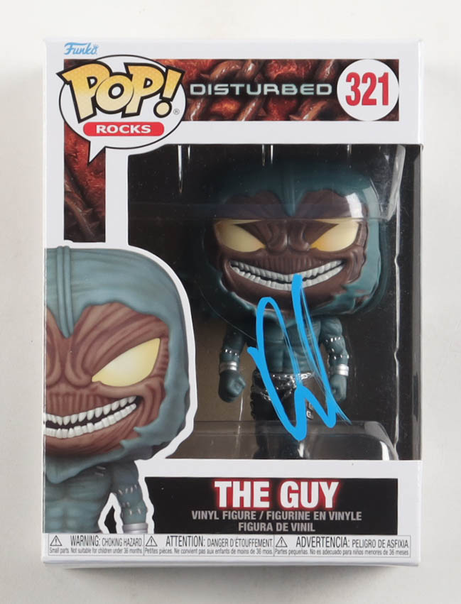 David Draiman Signed "Disturbed" #321 The Guy Funko Pop! Vinyl Figure (Beckett) at PristineAuction.com David Draiman Signed "Disturbed" #321 The Guy Funko Pop! Vinyl Figure (Beckett) at PristineAuction.com