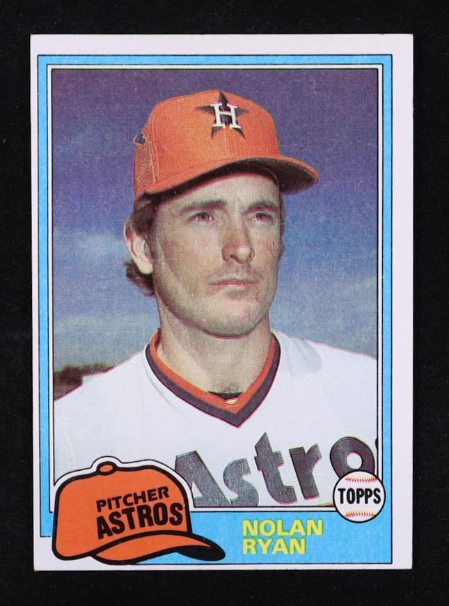 Nolan Ryan 1981 Topps #240 at PristineAuction.com Nolan Ryan 1981 Topps #240 at PristineAuction.com