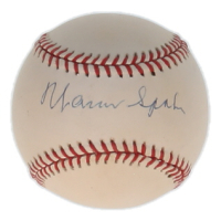 Warren Spahn Signed ONL Baseball (PSA) at PristineAuction.com