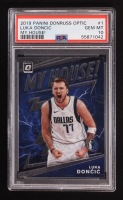 Luka Doncic 2019-20 Donruss Optic My House #1 (PSA 10) at PristineAuction.com