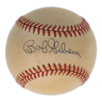 Bob Gibson Signed ONL Baseball (PSA) at PristineAuction.com