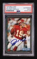 Joe Montana Signed 1993 Bowman #200 (PSA) at PristineAuction.com