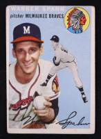 Warren Spahn 1954 Topps #20 at PristineAuction.com
