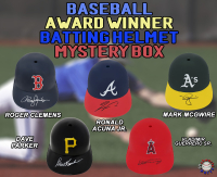 Baseball AWARD WINNER Signed Batting Helmet Mystery Box &ndash; Series 15 (Limited to 100) - Schwartz Sports at PristineAuction.com