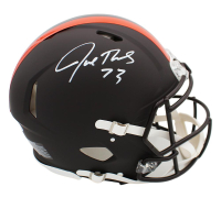 Joe Thomas Signed Browns Full-Size Authentic On-Field Alternate Speed Helmet (JSA) at PristineAuction.com
