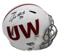 Joe Thomas Signed Wisconsin Badgers Full-Size Authentic On-Field Speed Helmet (JSA) at PristineAuction.com