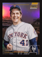 Tom Seaver 2022 Stadium Club Chrome Gold Refractors #308 #40/50 at PristineAuction.com