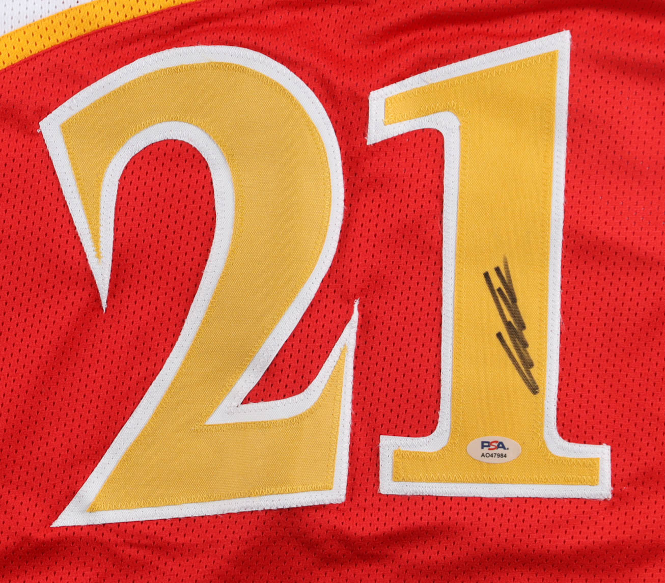 Dominique Wilkins Signed Jersey (PSA) at PristineAuction.com Dominique Wilkins Signed Jersey (PSA) at PristineAuction.com