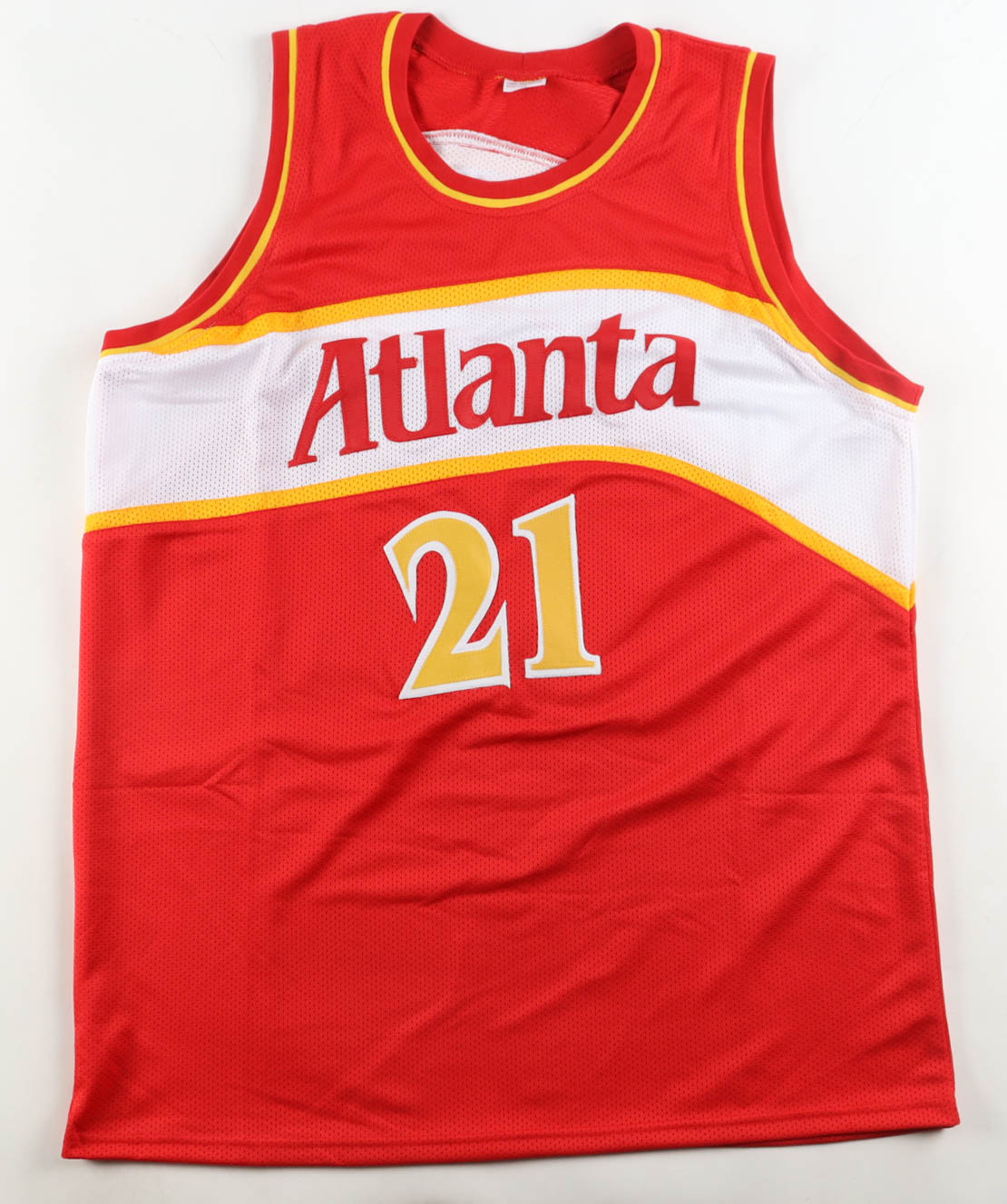 Dominique Wilkins Signed Jersey (PSA) at PristineAuction.com Dominique Wilkins Signed Jersey (PSA) at PristineAuction.com