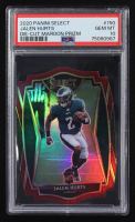 Jalen Hurts 2020 Select Prizm Maroon Die Cut #150 RC (PSA 10) at PristineAuction.com
